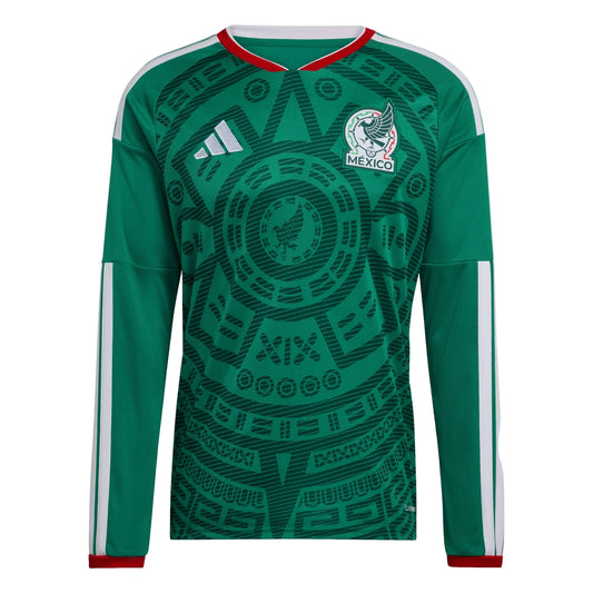 adidas Mexico LS Home Jersey 2026 International Replica - Third Coast Soccer