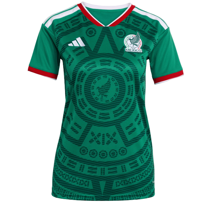 adidas Women's FMF Mexico Home Jersey 2026 International Replica - Third Coast Soccer