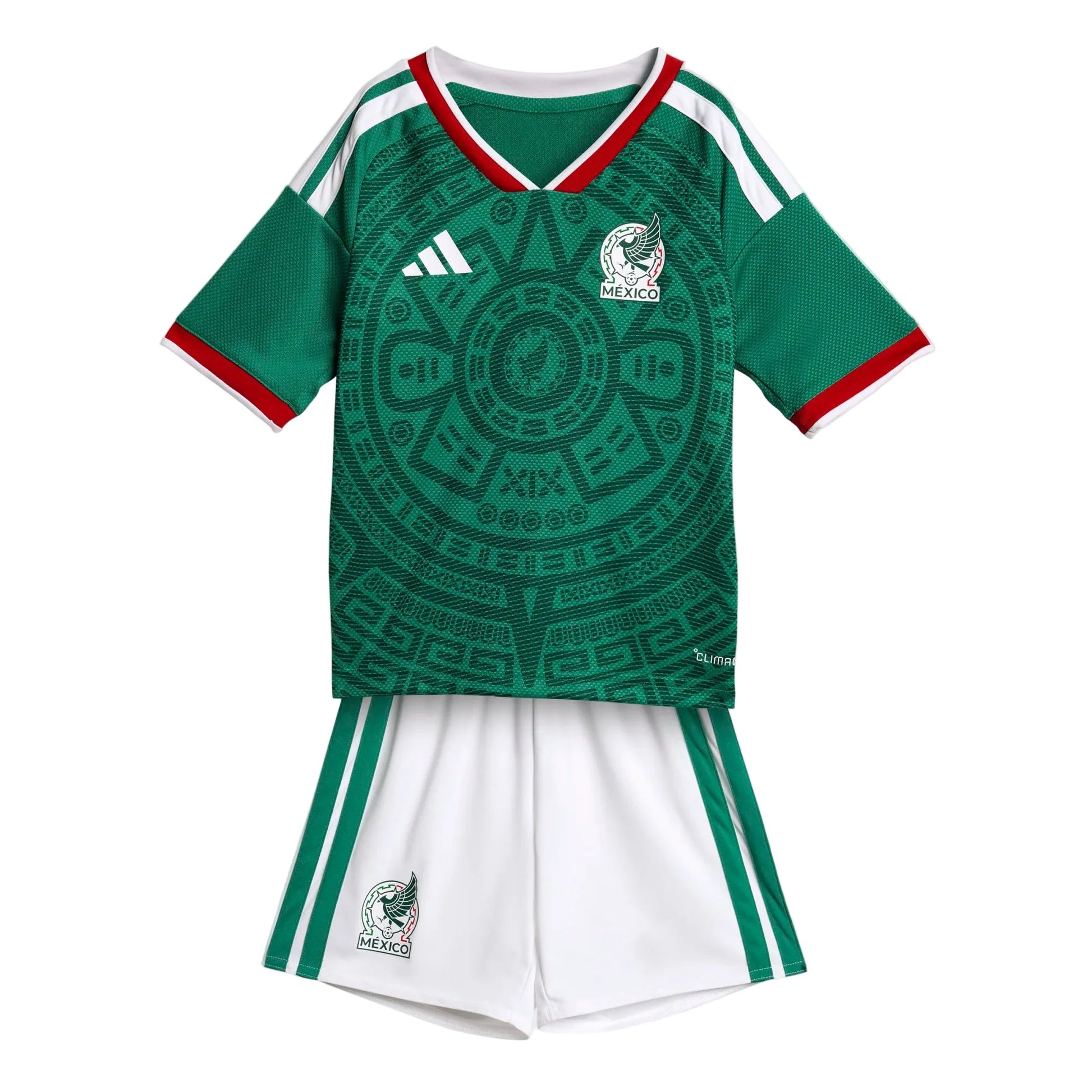adidas FMF Mexico Mini Home Kit 2026 International Replica - Third Coast Soccer