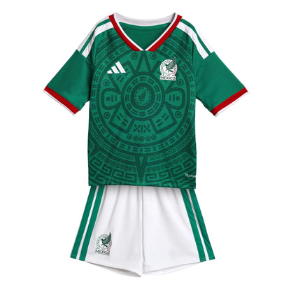 adidas FMF Mexico Mini Home Kit 2026 International Replica - Third Coast Soccer