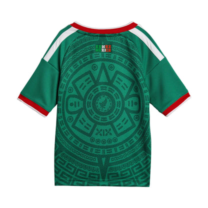 adidas FMF Mexico Mini Home Kit 2026 International Replica - Third Coast Soccer