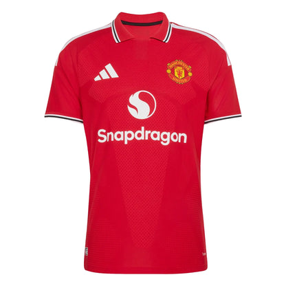 adidas Manchester United Authentic Home Jersey 26/27 Club Replica MUFC Red Mens Small - Third Coast Soccer