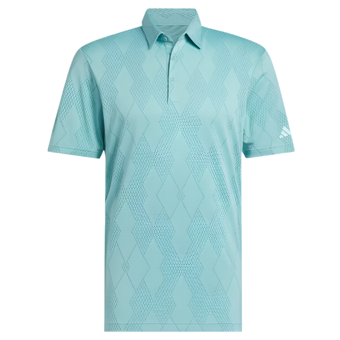 adidas Ultimate360 Micro Texture Polo - Mint Polos - Third Coast Soccer