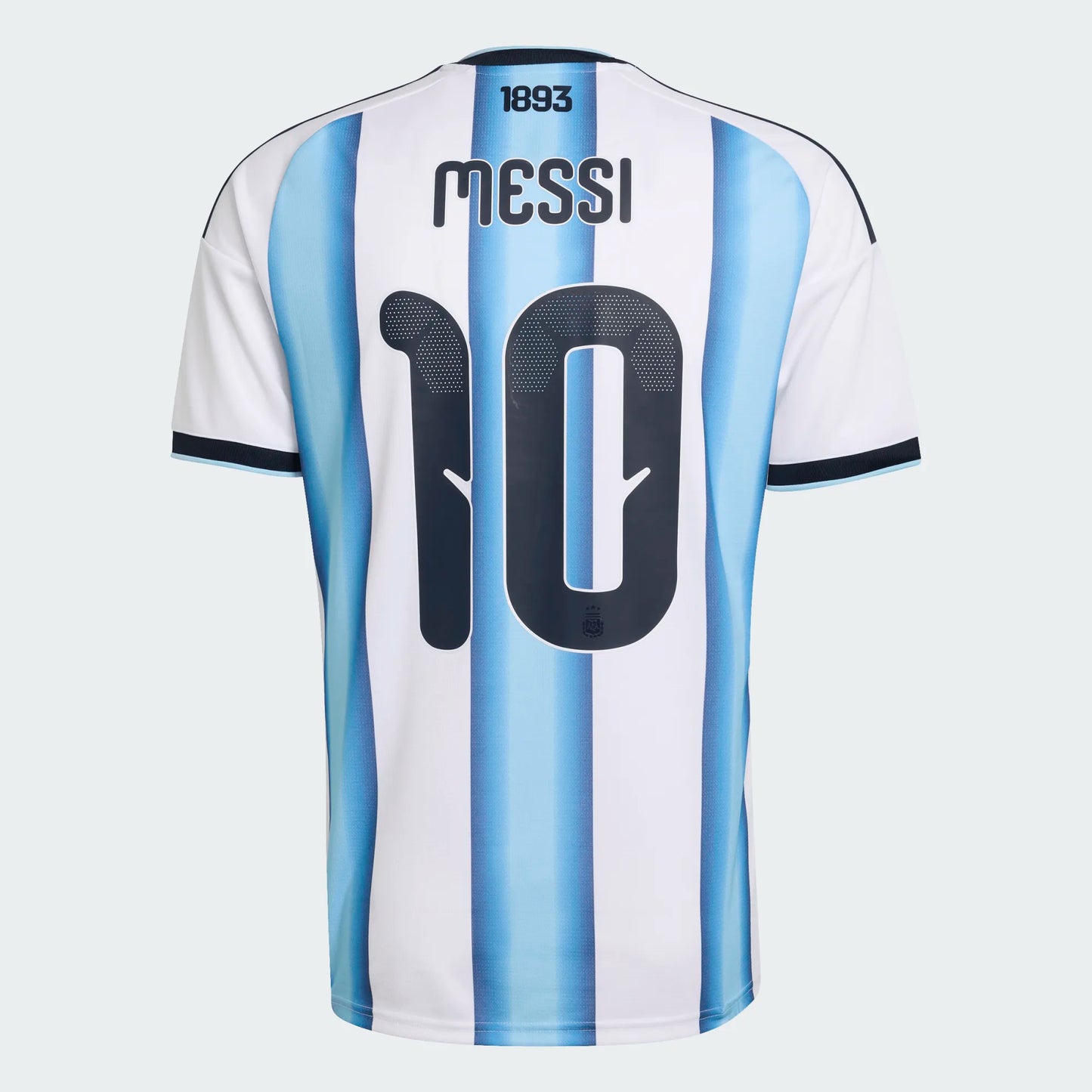adidas AFA Argentina Messi Home Jersey 2026 International Replica White/Ice Blue Mens Small - Third Coast Soccer