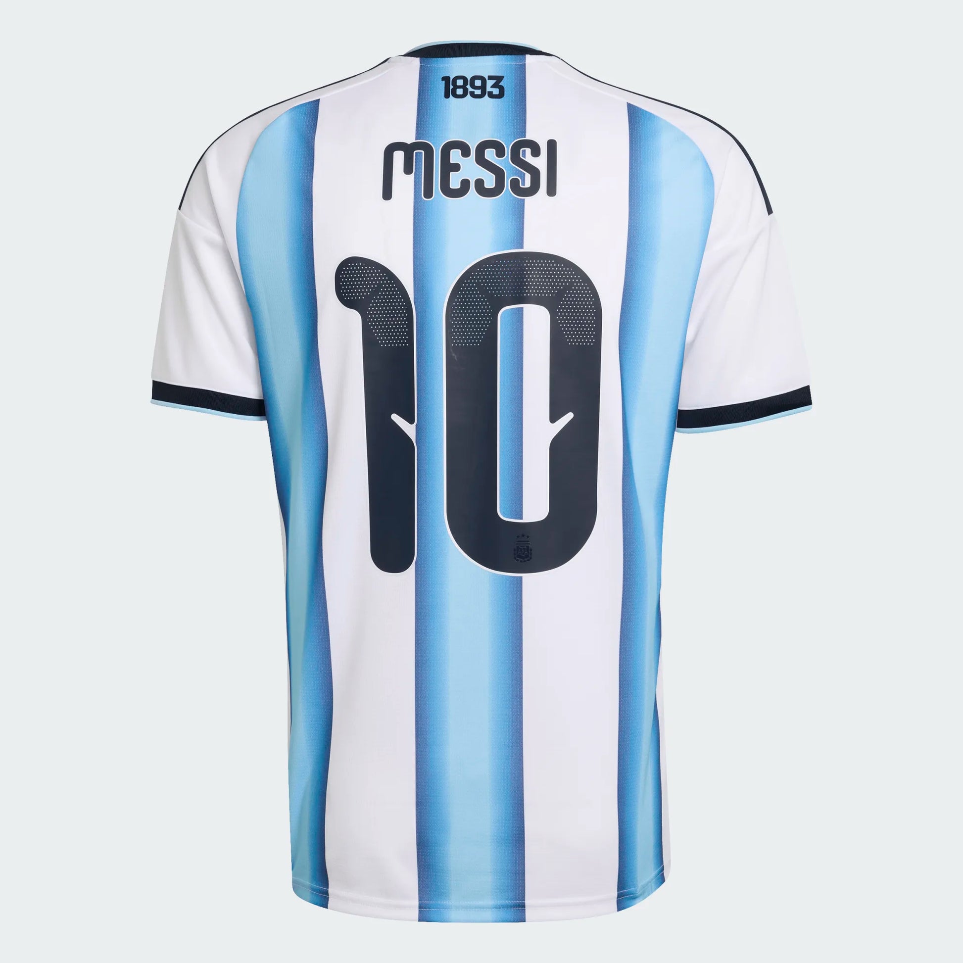 adidas AFA Argentina Messi Home Jersey 2026 International Replica White/Ice Blue Mens Small - Third Coast Soccer