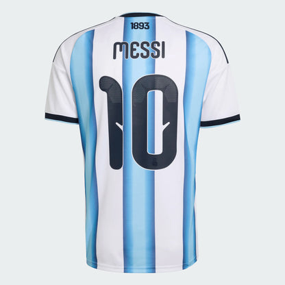 adidas AFA Argentina Messi Home Jersey 2026 International Replica White/Ice Blue Mens Small - Third Coast Soccer