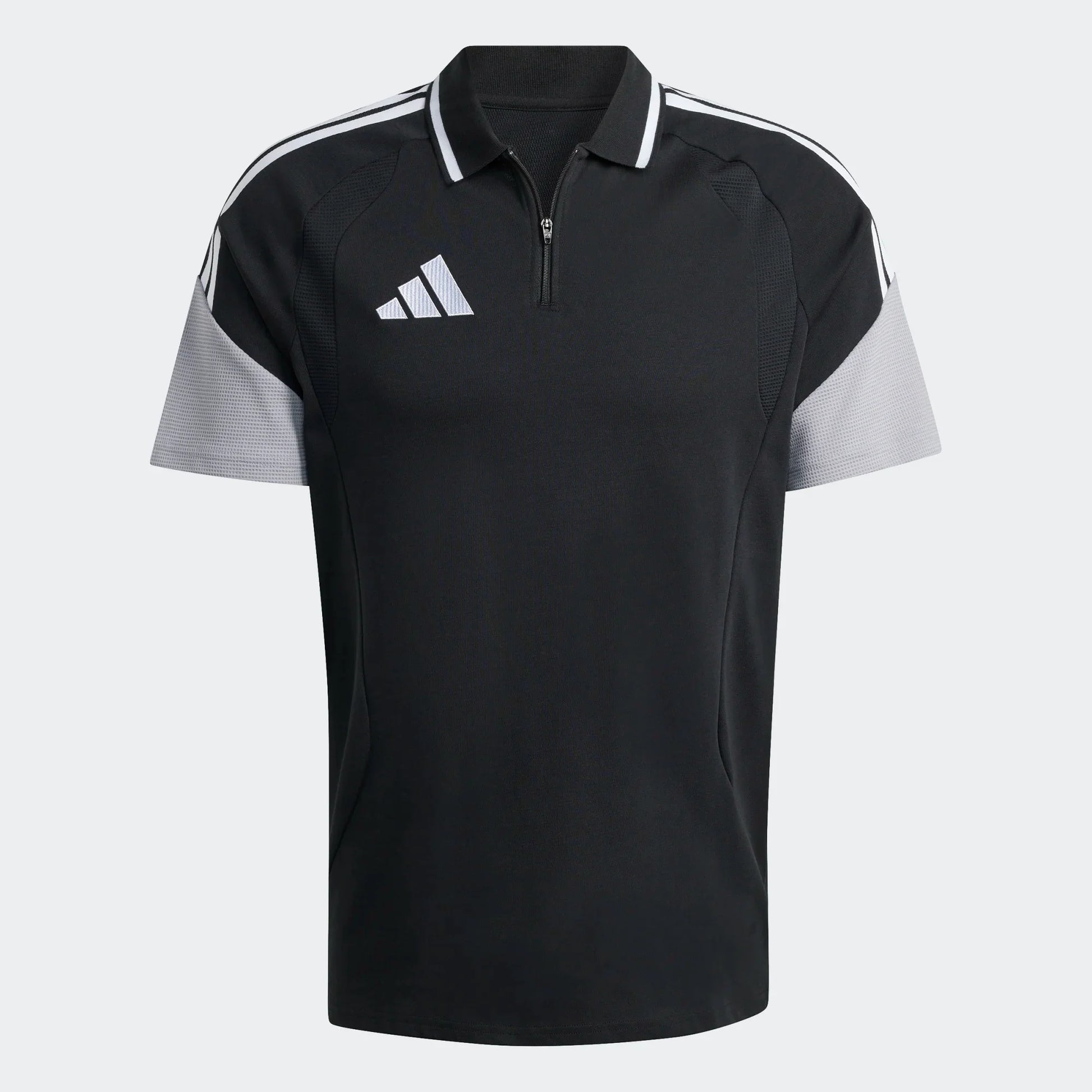 adidas Tiro 26 Competition Polo - Black/Light Onix/White Polo Black Mens Small - Third Coast Soccer