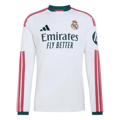 adidas Real Madrid Home LS Jersey 26/27 Club Replica White Mens Small - Third Coast Soccer