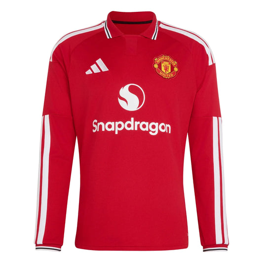 adidas Manchester United FC Home LS Jersey 26/27 Club Replica - Third Coast Soccer
