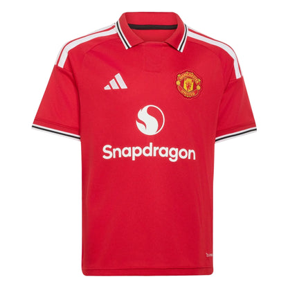 adidas Youth Manchester United FC Home Jersey 26/27 Club Replica - Third Coast Soccer