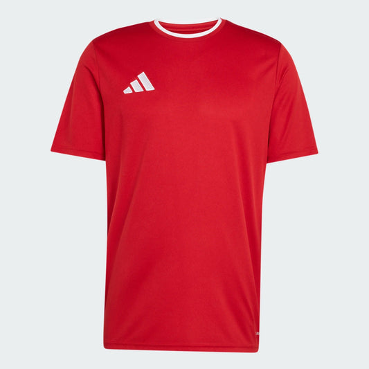 adidas Entrada 26 Poly Tee - Red Training Jersey Red Mens Small - Third Coast Soccer