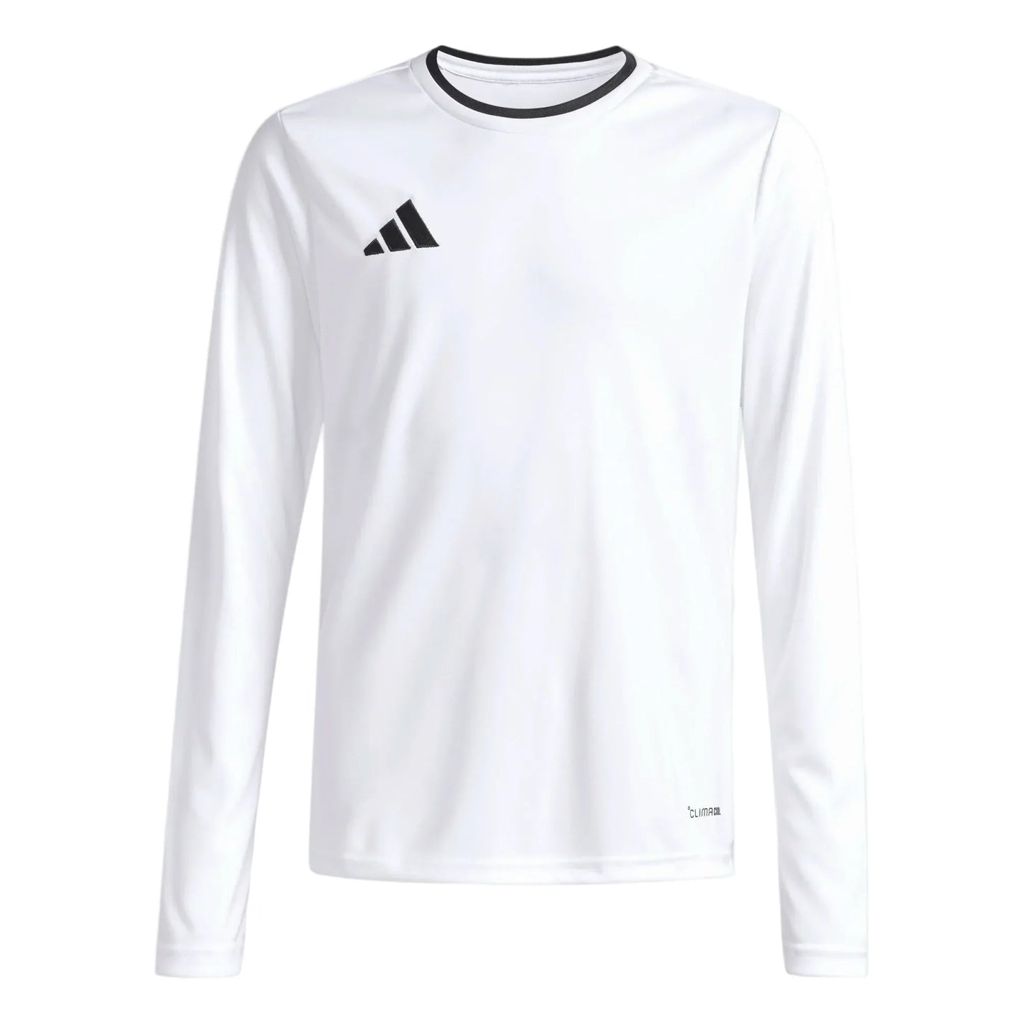 adidas Youth Entrada 26 LS Jersey - White/Black Jerseys - Third Coast Soccer