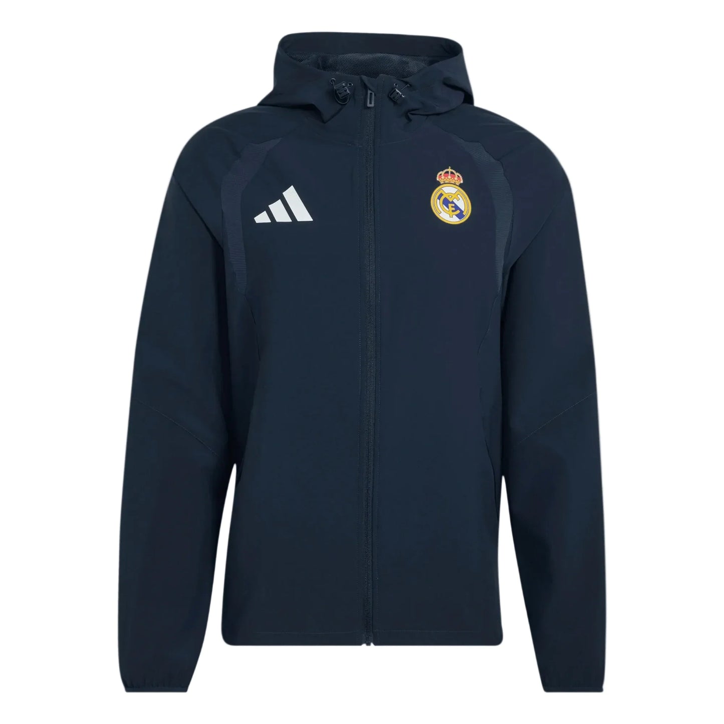 adidas Real Madrid Tiro Full-Zip Windbreak Club Replica - Third Coast Soccer