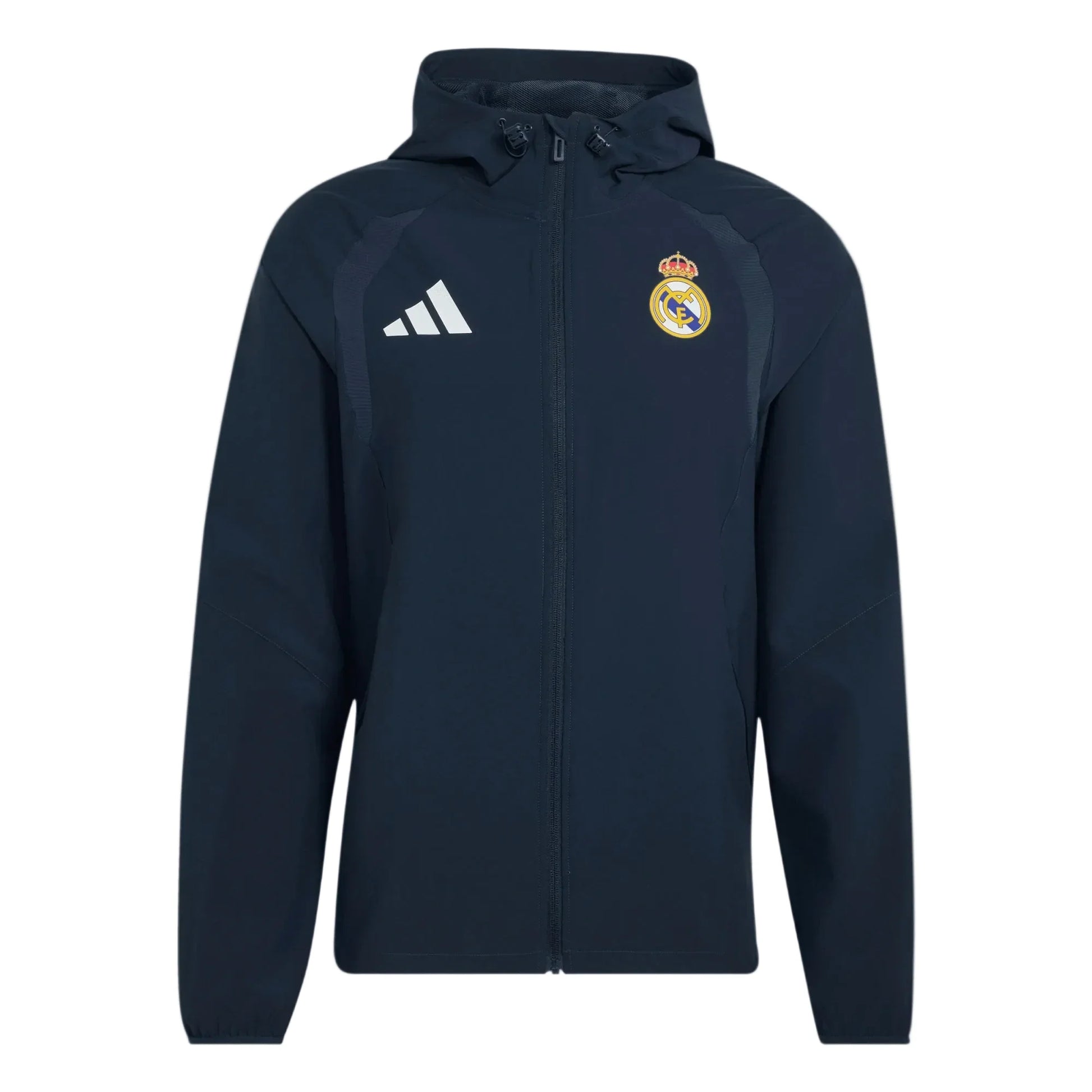 adidas Real Madrid Tiro Full-Zip Windbreak Club Replica - Third Coast Soccer