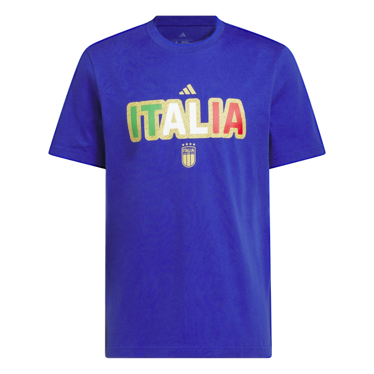 adidas WC Italy Tee - Blue International Replica Lucid Blue Mens Small - Third Coast Soccer