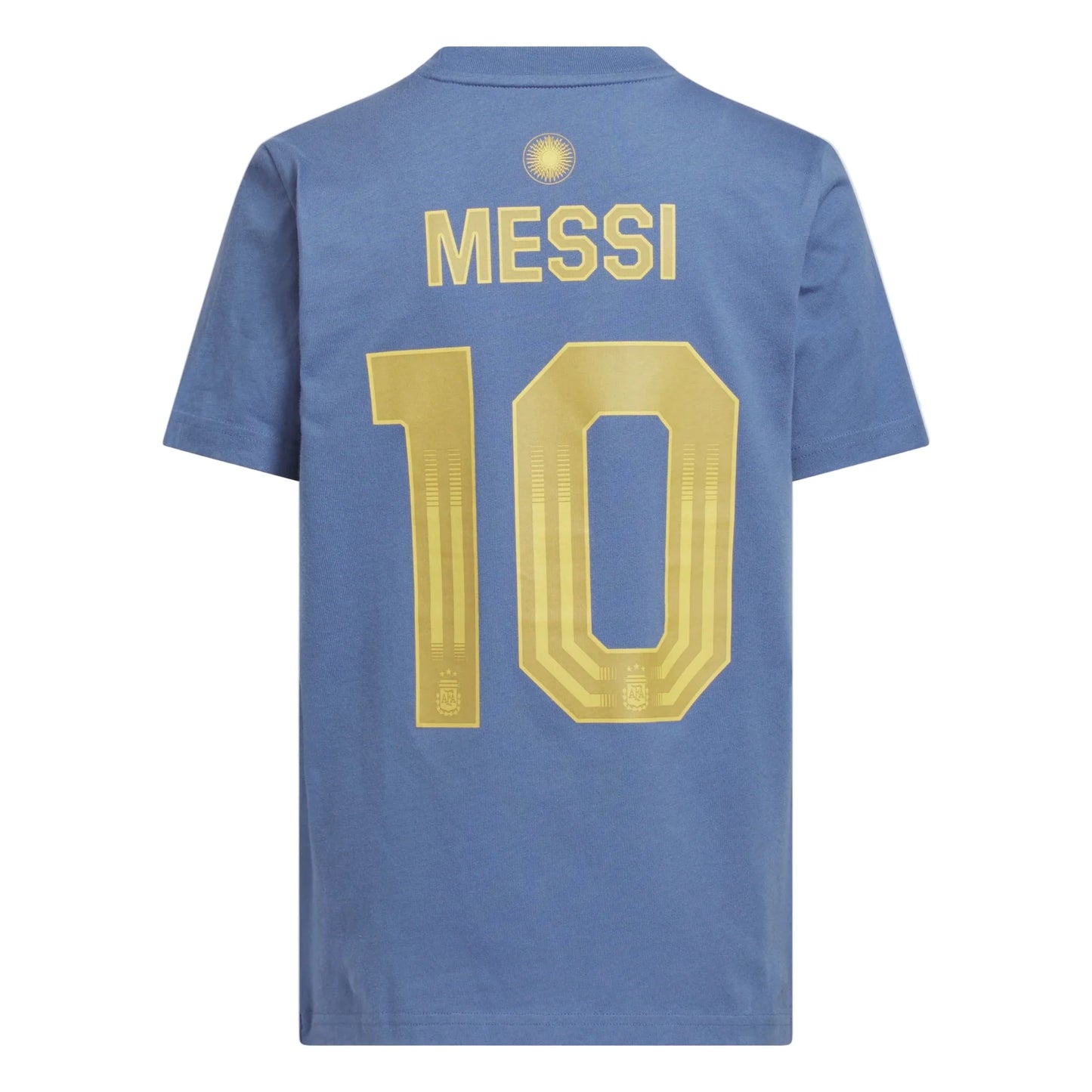 adidas Argentina Messi Tee - Blue International Replica - Third Coast Soccer