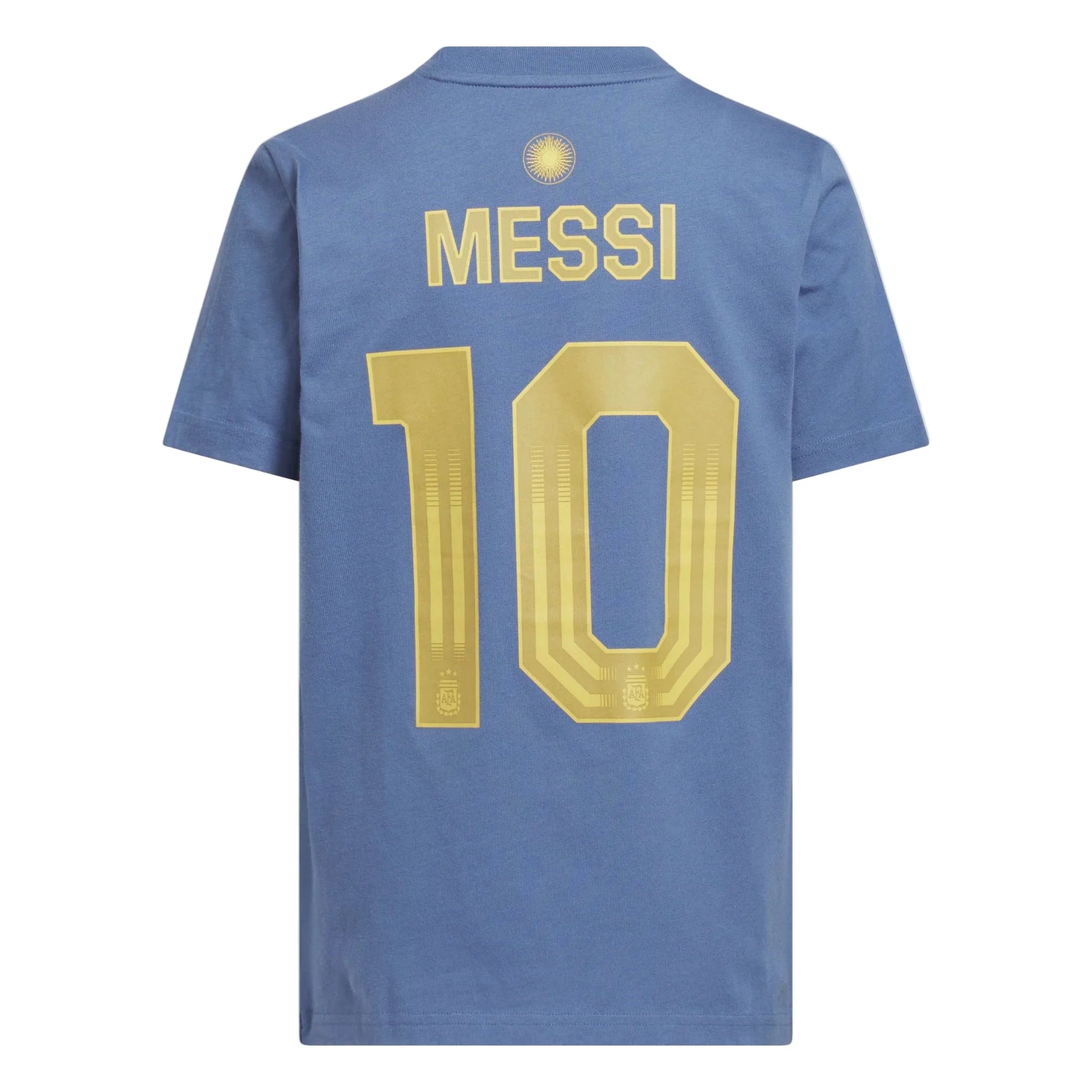 adidas Argentina Messi Tee - Blue International Replica - Third Coast Soccer