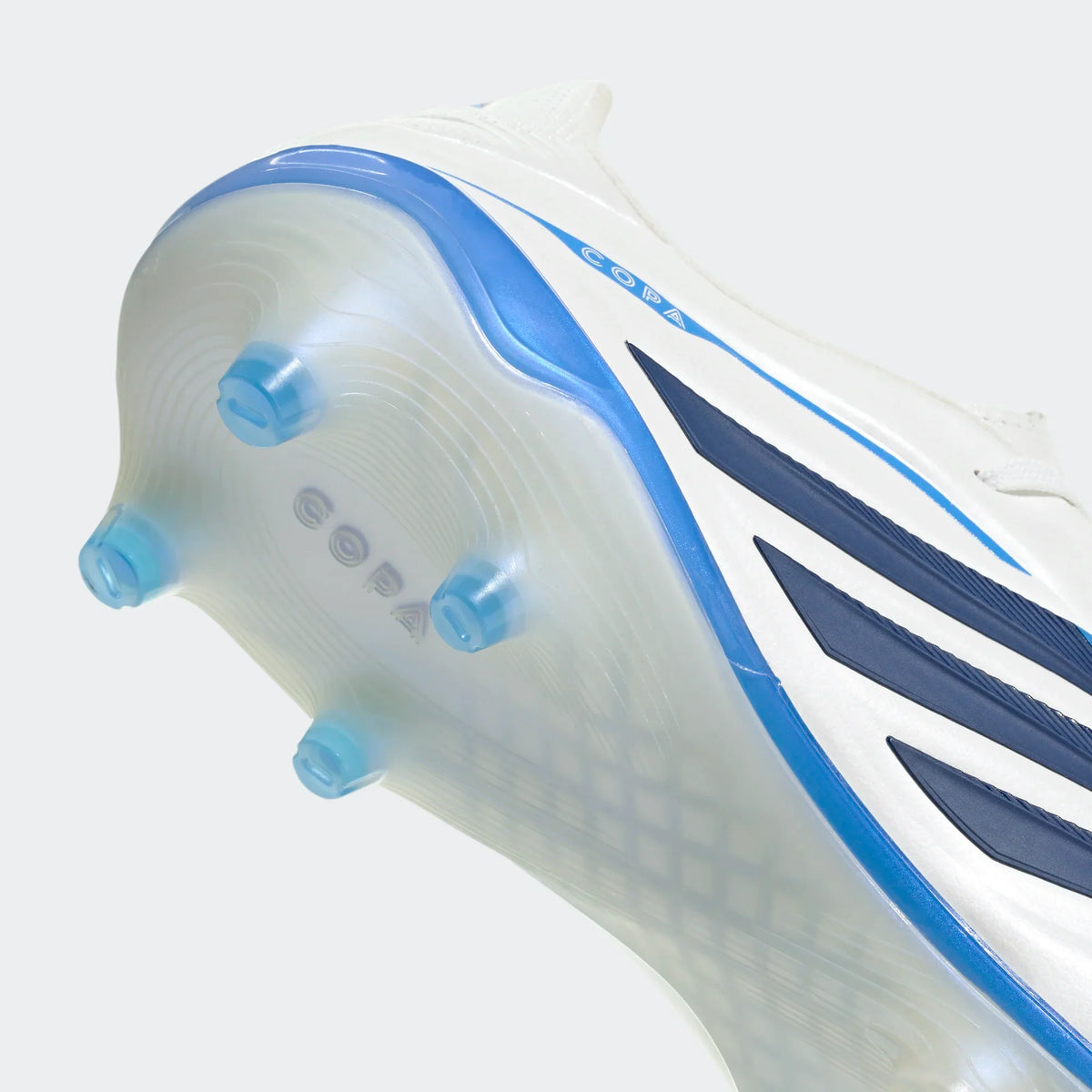 adidas Copa Pure IV Elite FG - White/Metallic/Blue Men's Footwear - Third Coast Soccer