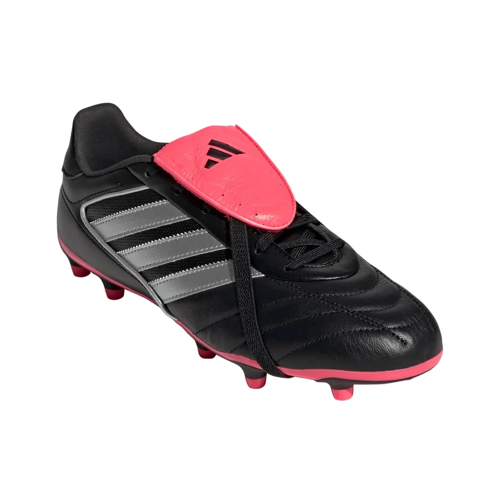 adidas Copa Gloro II FG - Black/Silver/Solar Turbo Men's Footwear Black/Silver Metallic/Solar Turbo Mens 6.5 - Third Coast Soccer