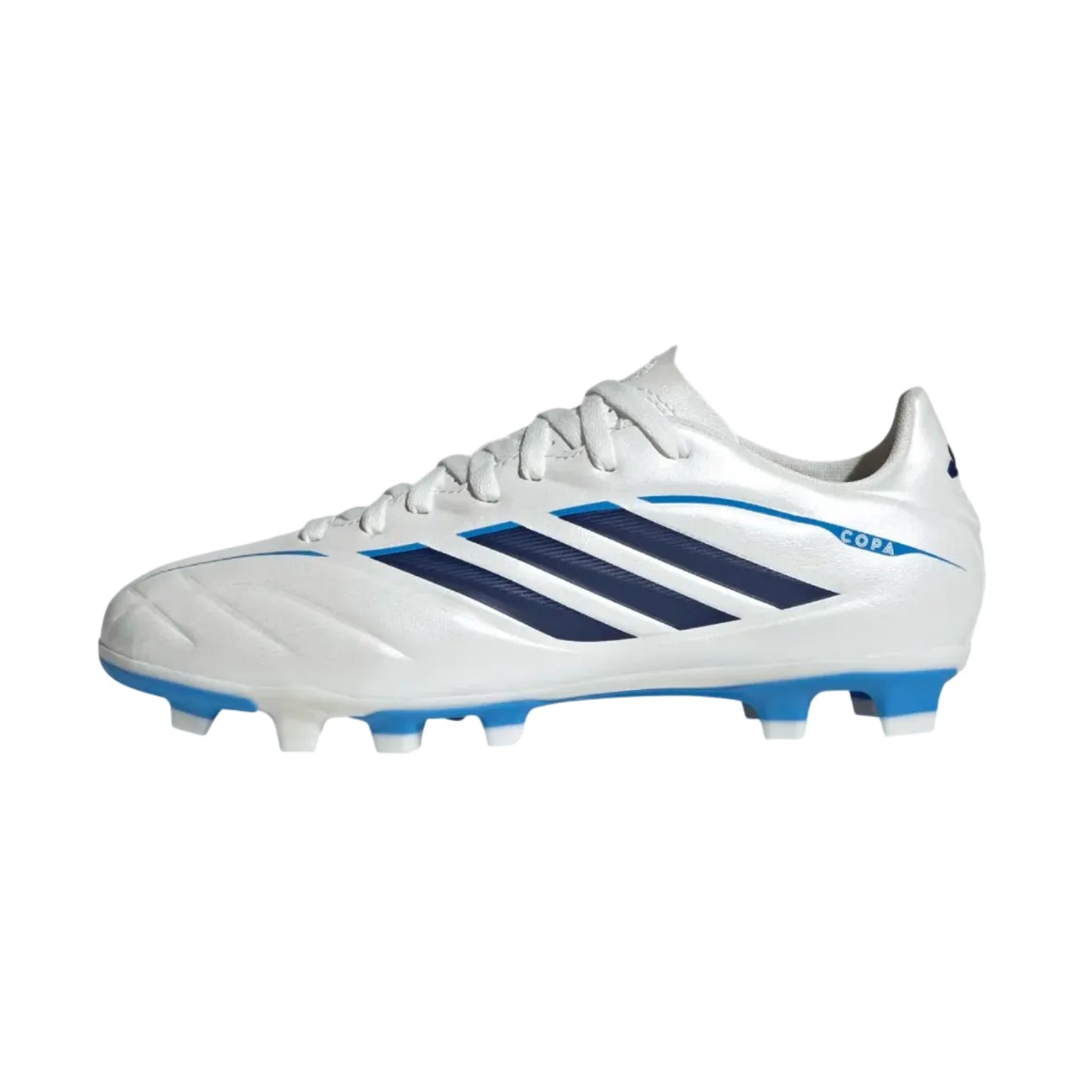 adidas Copa Pure IV Club FG/MG Jr - White/Metallic/Blue