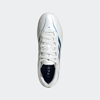 adidas Copa Pure IV Club FG/MG Jr - White/Metallic/Blue