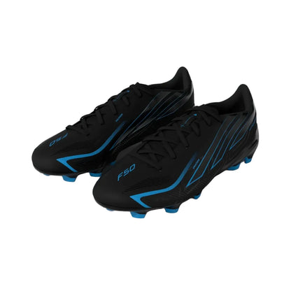 adidas F50 Hyperfast League FG - Black/Blue Men's Footwear - Third Coast Soccer