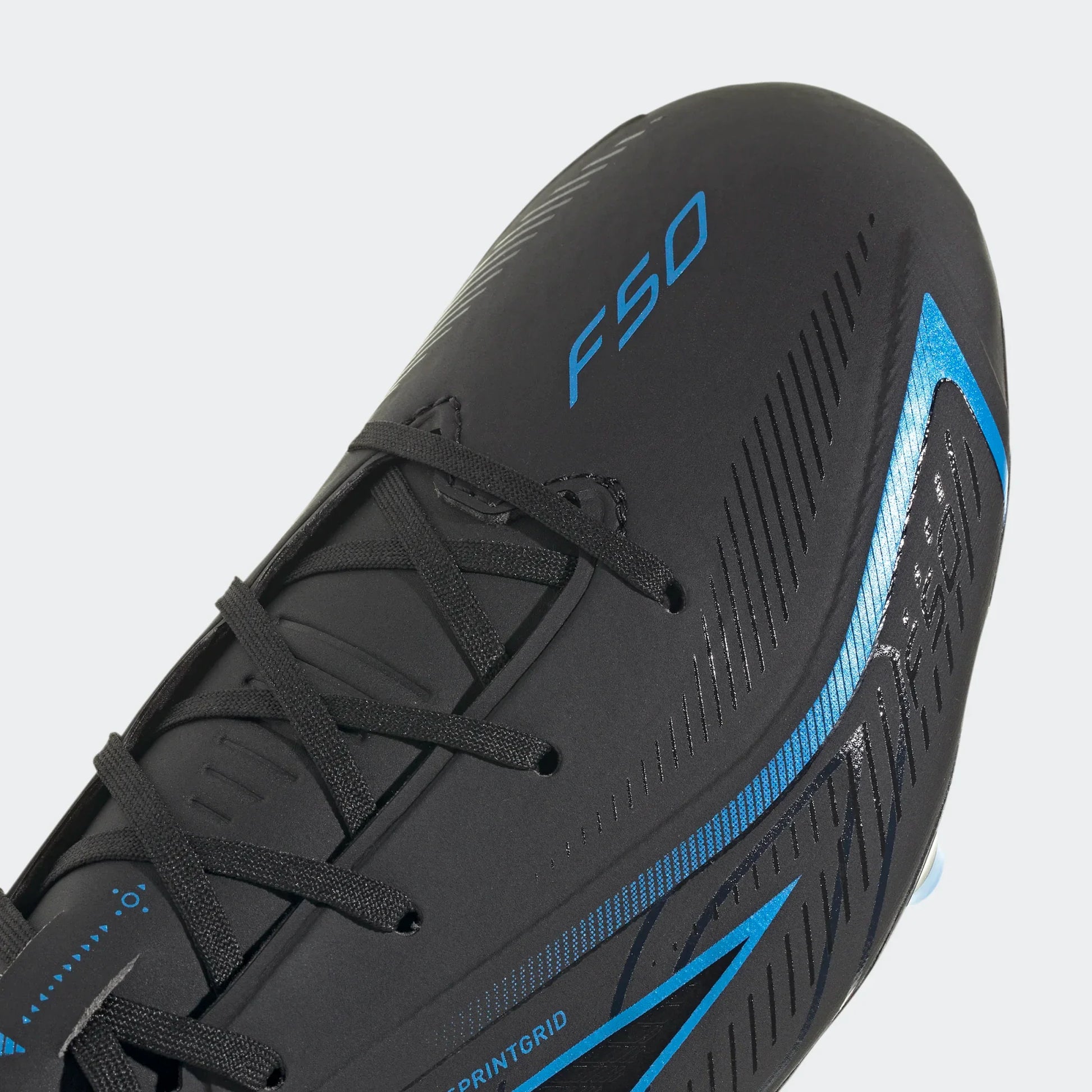 adidas F50 Hyperfast League FG - Black/Blue Men's Footwear - Third Coast Soccer