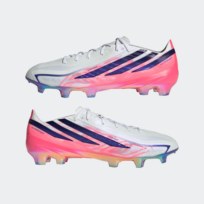 adidas F50 Hyperfast Elite FG - White/Solar Purple/Solar Turbo
