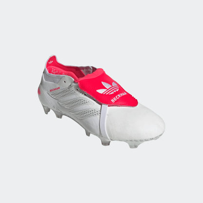 adidas Predator Elite Beckham FT FG - White/Silver/Red