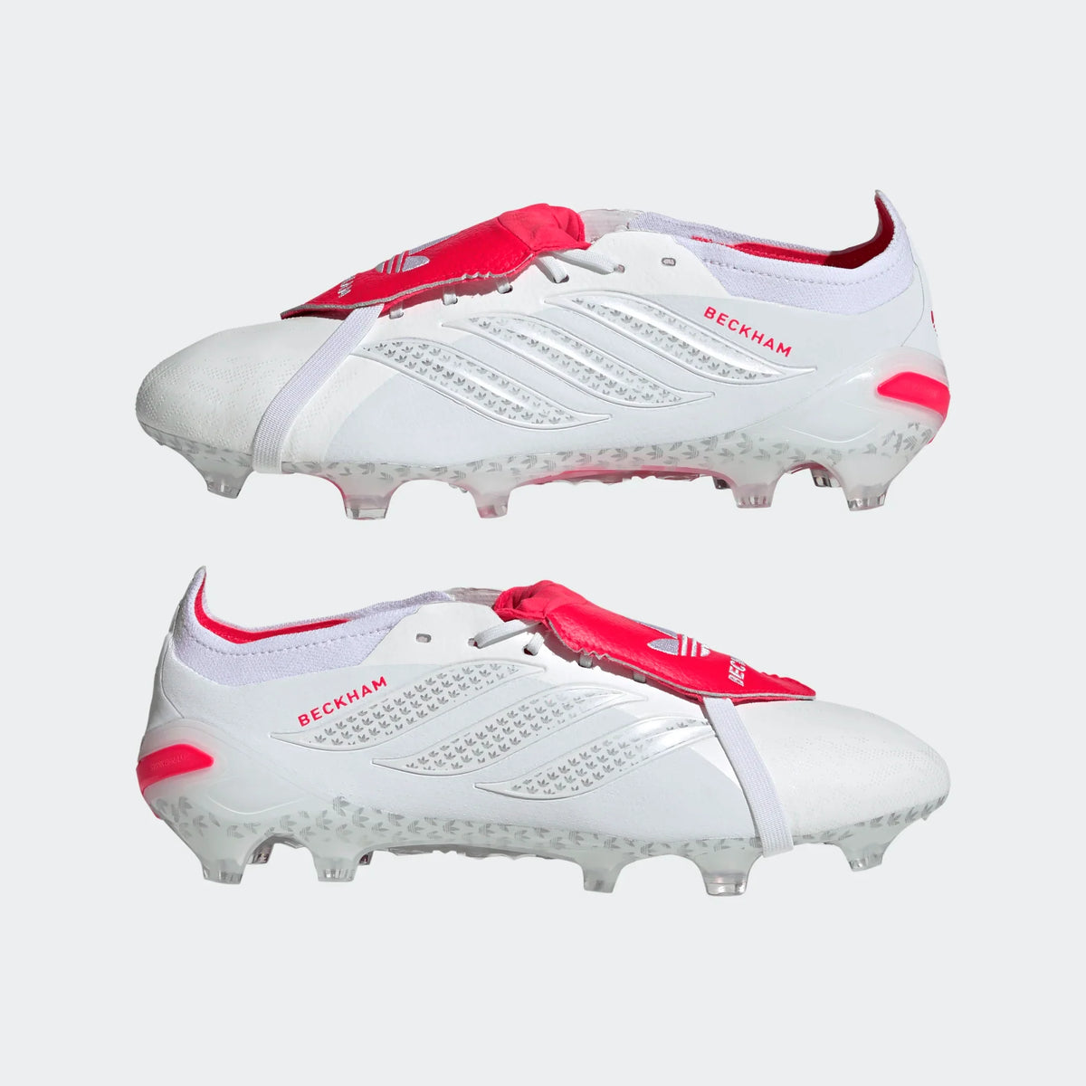 adidas Predator Elite Beckham FT FG - White/Silver/Red