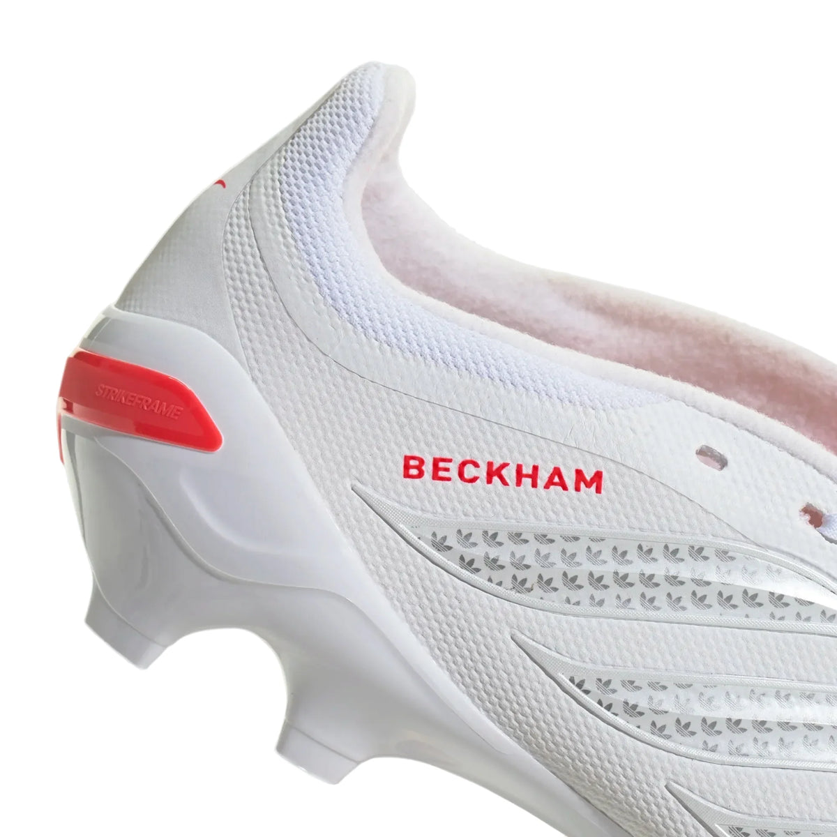 adidas Predator League Beckham FT FG - White/Silver/Red Men's Footwear - Third Coast Soccer