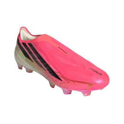 adidas F50 Hyperfast Laceless Elite FG - Solar Turbo/Black Men's Footwear Solar Turbo/Black Mens 6.5 - Third Coast Soccer