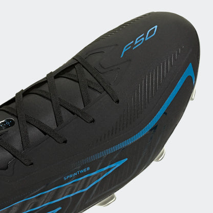adidas F50 Hyperfast Pro FG - Black/Blue Men's Footwear - Third Coast Soccer