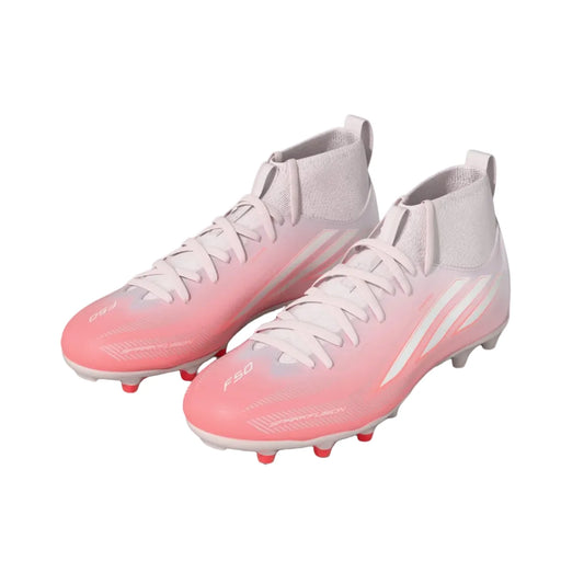 adidas Youth F50 Sparkfusion League FG - Solar Turbo/White Youth Footwear - Third Coast Soccer