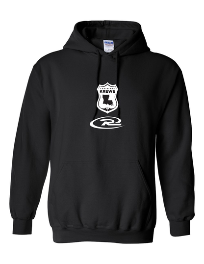 LA Krewe Rush Hoody FC - Black, Sport Grey or White LA Krewe Rush Black Mens Small - Third Coast Soccer
