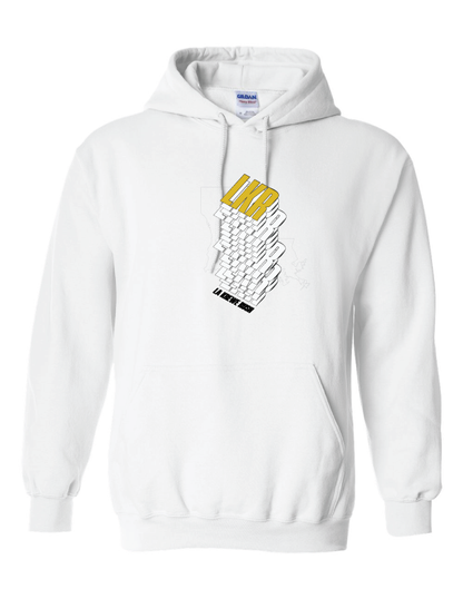 LA Krewe Rush Hoody Stack - Black, Sport Grey or White LA Krewe Rush White Mens Small - Third Coast Soccer