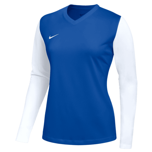 Nike Women's LS Tiempo Premier II Jersey Jerseys Game Royal/White Womens Xsmall - Third Coast Soccer
