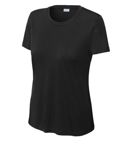 Sport Tek Women's Posicharge Competitor SS Tee T-Shirts Black Womens XSmall - Third Coast Soccer