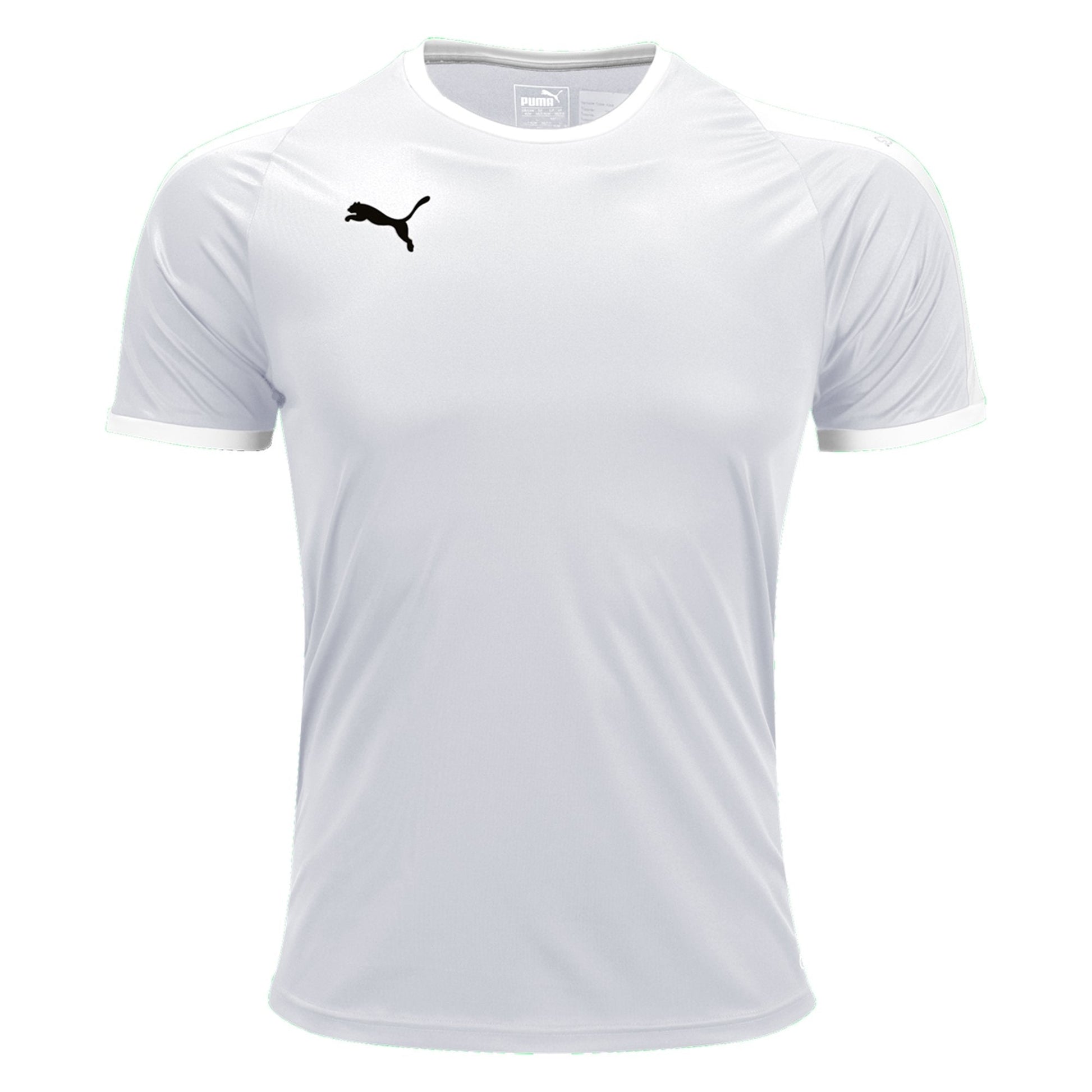 Puma Youth Team Liga 25 Jersey - White Jerseys White Youth Small - Third Coast Soccer