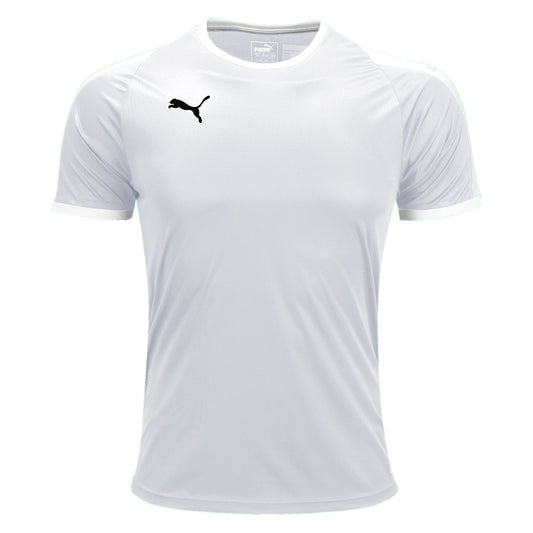 Puma Youth Team Liga 25 Jersey - White Jerseys White Youth Small - Third Coast Soccer