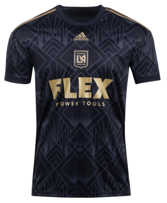 adidas Los Angeles FC Home Jersey 22/23 Club Replica Closeout Black Mens Small - Third Coast Soccer