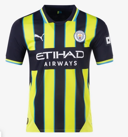 Puma Youth Manchester City FC Away Jersey 24/25 Club Replica Closeout - Third Coast Soccer