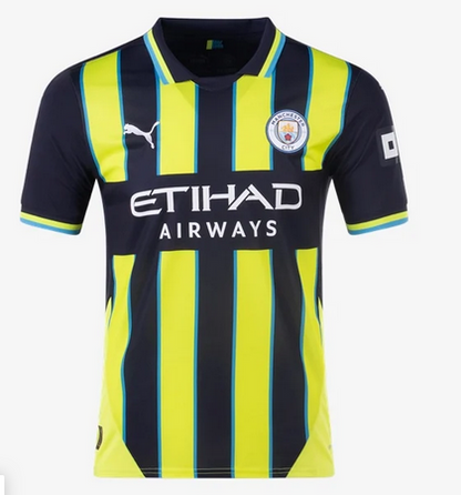 Puma Youth Manchester City FC Away Jersey 24/25 Club Replica Closeout - Third Coast Soccer