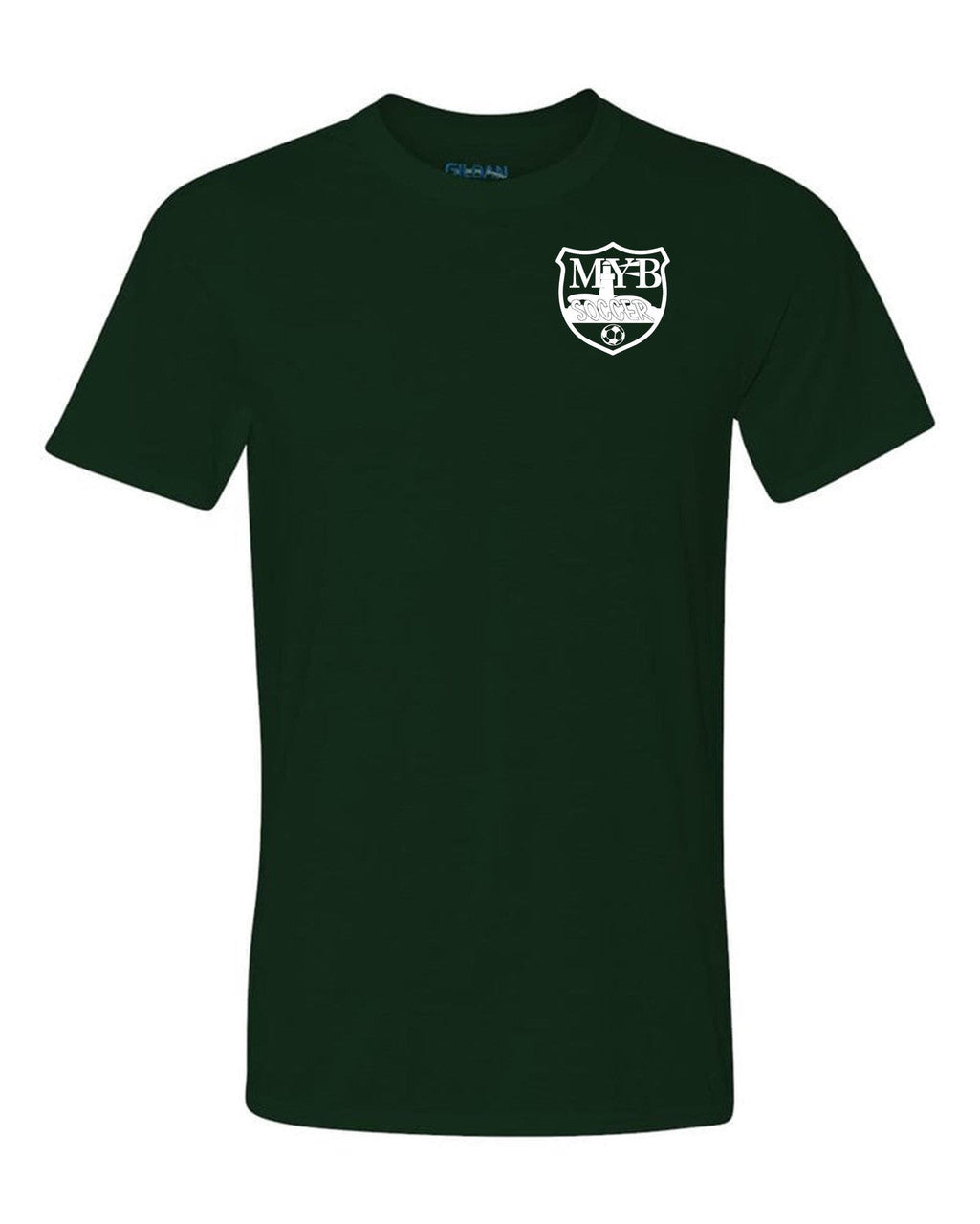 MYB SS T-shirt - Dark Green or Sport Grey Training Wear   - Third Coast Soccer
