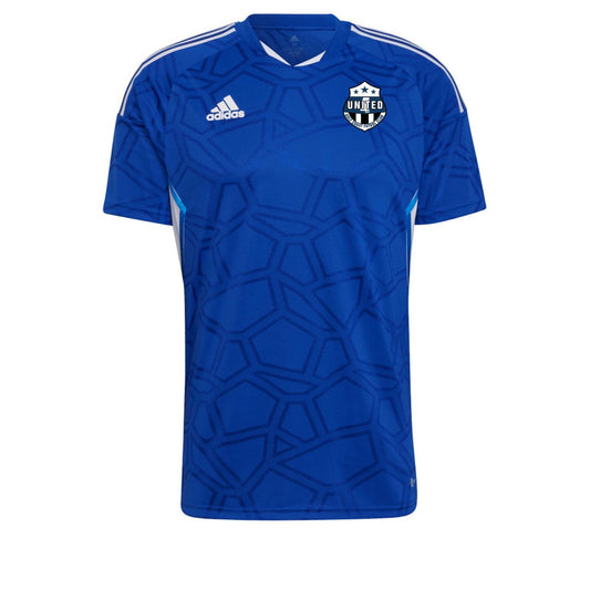 adidas GCU Men's Condivo 22 Match Day Jersey - Royal Gulf Coast United Mens Small Team Royal Blue/White - Third Coast Soccer