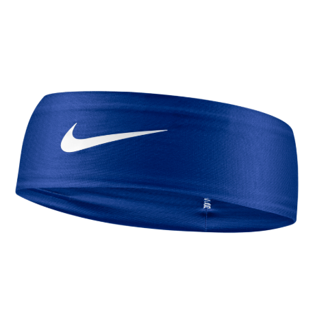 Nike Dri-Fit Fury Classic Headband Player Accessories Game Royal/White - Third Coast Soccer