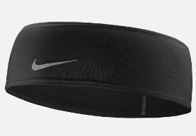Nike DF Swoosh Headband 2.0 - Black/Silver Player Accessories   - Third Coast Soccer