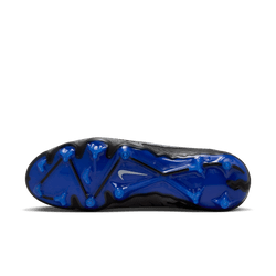 Nike Gripknit Phantom GX Elite Dynamic Fit FG - Black/Chrome/Hyper Royal Men's Footwear Closeout - Third Coast Soccer