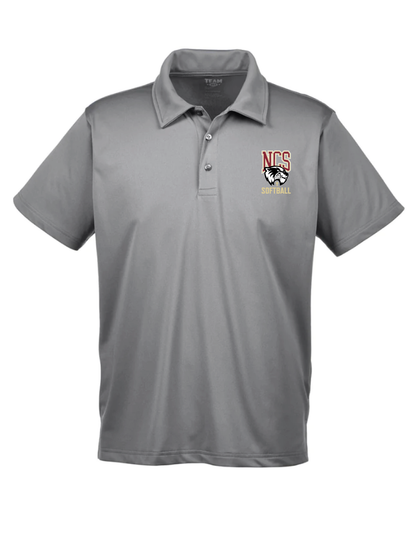 Northlake Christian Men's Team 365 Polo NCS Softball Sport Graphite Mens Small - Third Coast Soccer