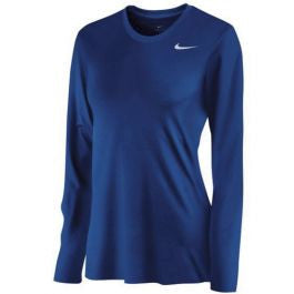 Nike Women's Legend L/S Tee Training Jersey Royal Womens Small - Third Coast Soccer